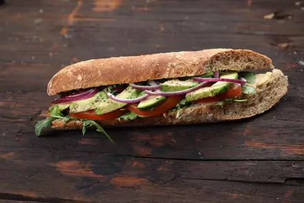 Täytetty patonki, Hummus-avokado - Täytetyt patongit - 6423 - 1